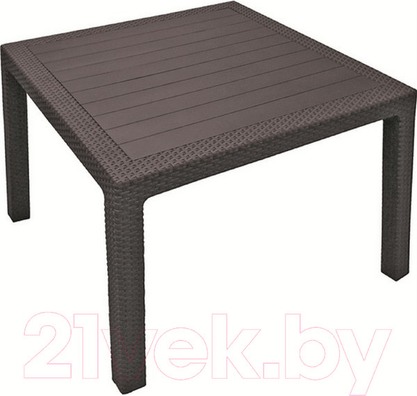 Изображение товара Стол садовый Keter Melody Quartet 95 / 230675 (коричневый)