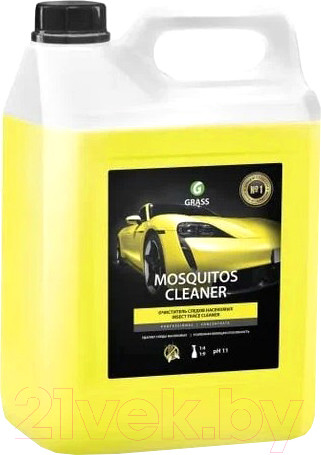 Изображение товара Очиститель кузова Grass Mosquitos Cleaner / 118101 (5кг)