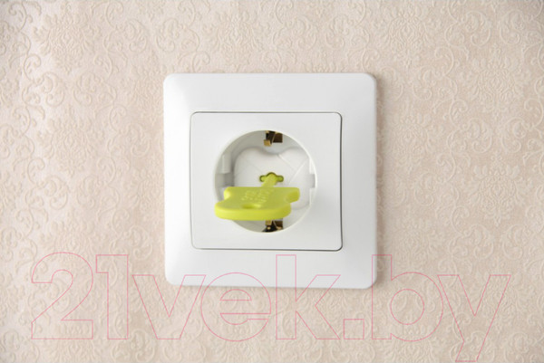 Изображение товара Набор заглушек для розеток Roxy-Kids RSG-002G (8шт, белый)