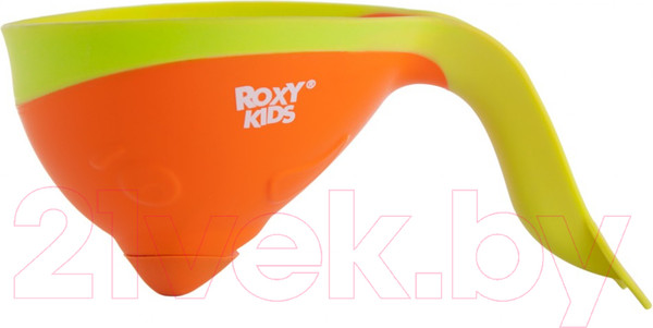 Изображение товара Ковшик для купания Roxy-Kids Flipper RBS-004-O с лейкой (оранжевый)