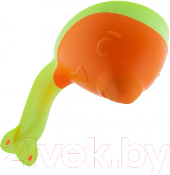 Изображение товара Ковшик для купания Roxy-Kids Flipper RBS-004-O с лейкой (оранжевый)