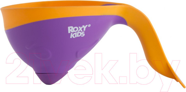 Изображение товара Ковшик для купания Roxy-Kids Flipper RBS-004-V с лейкой (фиолетовый)