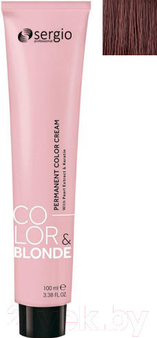 Изображение товара Крем-краска для волос Sergio Professional Color&Blonde 7.003 (средне-русый натур. карамельный)