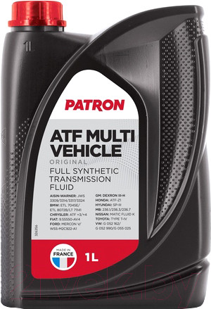Изображение товара Трансмиссионное масло Patron Original Multi Vehicle ATF (1л)