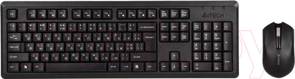 Изображение товара Комплект клавиатура и мышь A4Tech Wireless Desktop V-Track 4200N