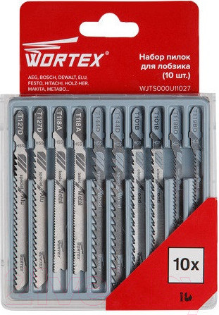 Изображение товара Набор пильных полотен Wortex WJTS000U11027