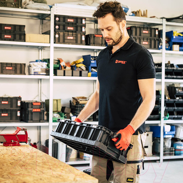 Изображение товара Ящик для инструментов QBrick System Two Box 100 Flex / SKRQBOXTWO1FCZAPG002 (черный)