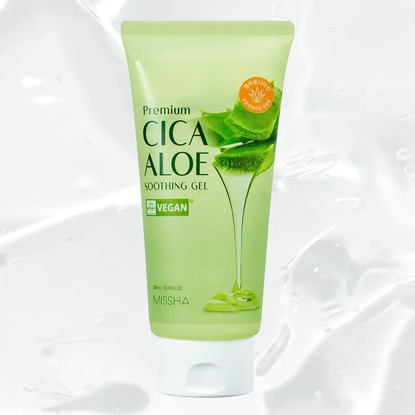 Изображение товара Гель для тела Missha Premium Cica Aloe Soothing успокаивающий (300мл)