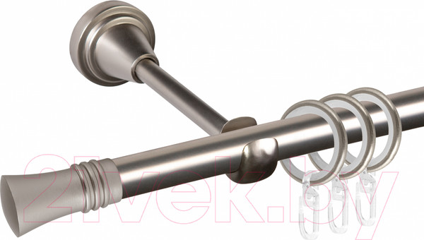 Изображение товара Карниз для штор АС ФОРОС Grace D16Г + наконечники Арига (2м, сатин)