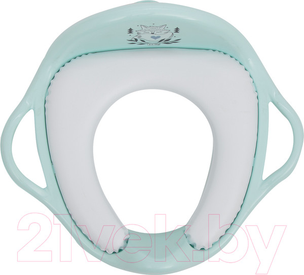 Изображение товара Детская накладка на унитаз Tega Лисенок / PB-LIS-020-105 (светло-зеленый)