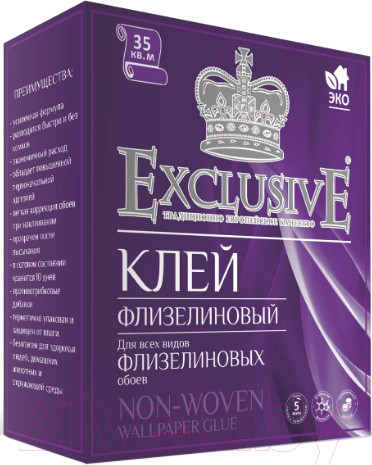 Изображение товара Клей для обоев Exclusive Standart Флизелин (250г)