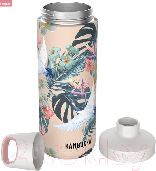 Изображение товара Бутылка для воды Kambukka Reno Insulated Paradise Flower / 11-05003 (500 мл)