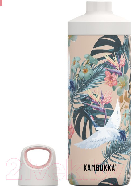 Изображение товара Бутылка для воды Kambukka Reno Insulated Paradise Flower / 11-05003 (500 мл)