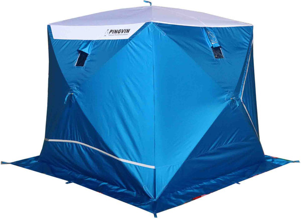 Изображение товара Палатка Пингвин Shelters Призма Премиум Strong (белый/синий)