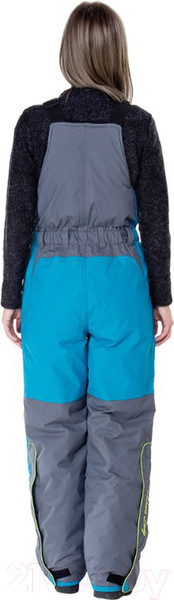 Изображение товара Костюм для охоты и рыбалки Huntsman Siberia зима Lady Breathable Бирюза/Серый (40-42/158-164)