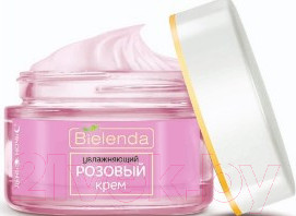 Изображение товара Крем для лица Bielenda Rose Care увлажняющий розовый (50мл)