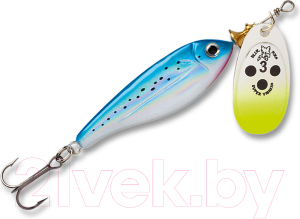Изображение товара Блесна Blue Fox Minnow Super Vibrax / BFMSV1-SB