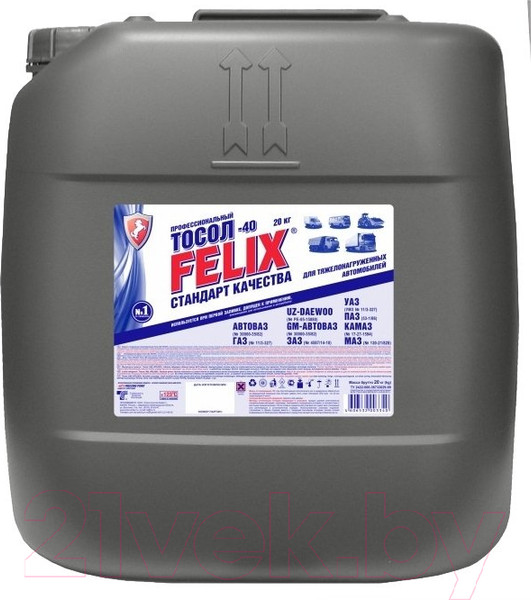 Изображение товара Тосол FELIX -45 / 430206160 (20кг)