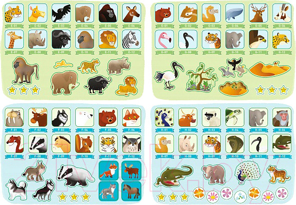 Изображение товара Развивающая книга Робинс Атлас. Животные