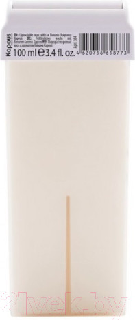 Изображение товара Воск для депиляции Kapous Жирорастворимый С ароматом Банана (100мл)