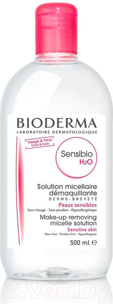 Изображение товара Мицеллярная вода Bioderma Sensibio H2O (500мл)