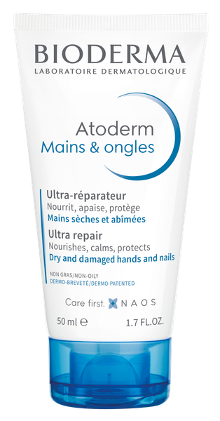 Изображение товара Крем для рук Bioderma Atoderm Mains Ongels для рук и ногтей (50мл)