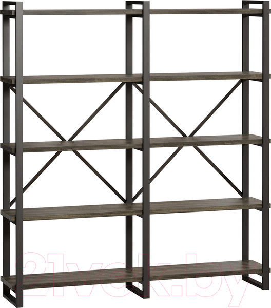 Изображение товара Стеллаж Loftyhome Лондейл 160.1 / LD010703 (серый)