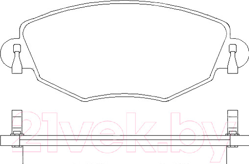 Изображение товара Тормозные колодки Patron PBP1425