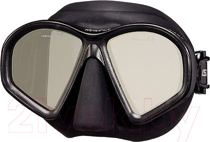 Изображение товара Маска для плавания IST Sports Hunter / MP203-BSM-BS (черный силикон)
