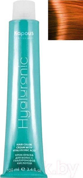 Изображение товара Крем-краска для волос Kapous Hyaluronic Acid специальное мелирование 1427 (медный)