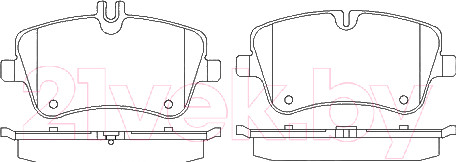 Изображение товара Тормозные колодки Patron PBP1428