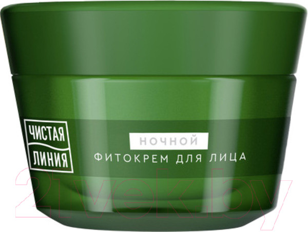 Изображение товара Крем для лица Чистая Линия Ночной фито-крем арника и жимолость от 45 лет (45мл)