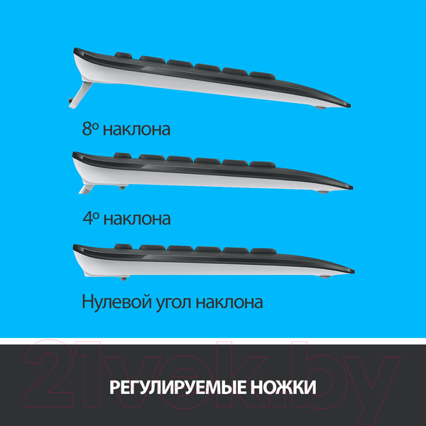 Изображение товара Комплект клавиатура и мышь Logitech MK540 920-008686 / 920-008691