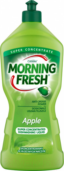 Изображение товара Средство для мытья посуды Morning Fresh Яблоко (900мл)