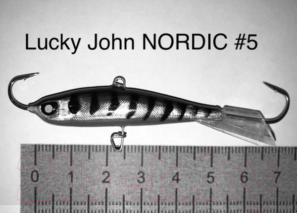 Изображение товара Балансир Lucky John Nordic 5 / 51501-103 (с тройником)