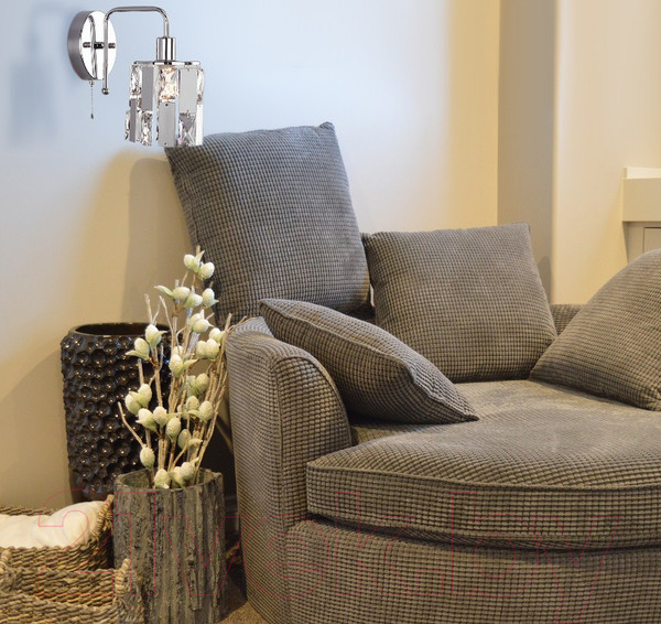 Изображение товара Бра Евросвет Scoppio 10101/1 Strotskis (хром/прозрачный хрусталь)