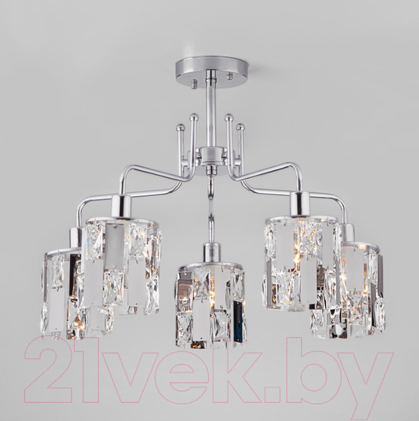 Изображение товара Люстра Евросвет Scoppio 10101/5 (хром/прозрачный хрусталь)