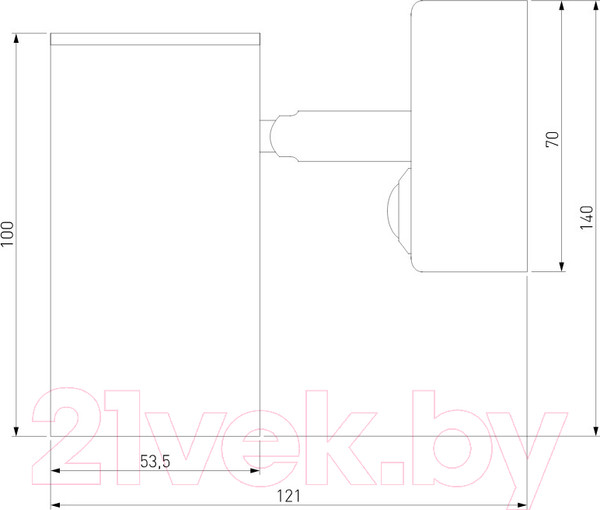 Изображение товара Спот Евросвет Rutero GU10 SW / MRL 1003 (черный)