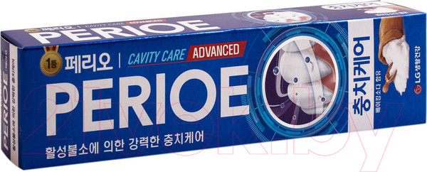 Изображение товара Зубная паста Perioe Cavity Care Advanced для эффективной борьбы с кариесом (130г)