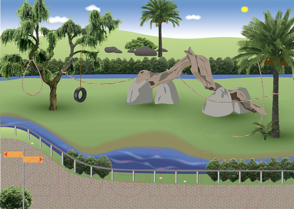 Изображение товара Развивающая книга Робинс Моя книга животных. Более 400 наклеек (Брауэр И.)