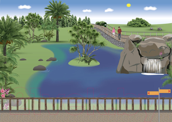 Изображение товара Развивающая книга Робинс Моя книга животных. Более 400 наклеек (Брауэр И.)