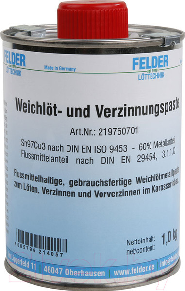 Изображение товара Паста для лужения Forch 54905 (1кг)