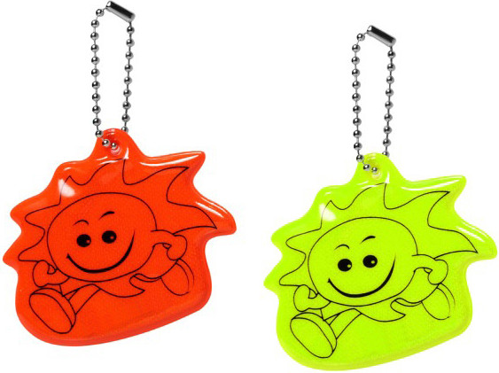 Изображение товара Фликер Airline Фликер на цепочке / ARW-T-03 (2шт, оранжевый/зеленый)