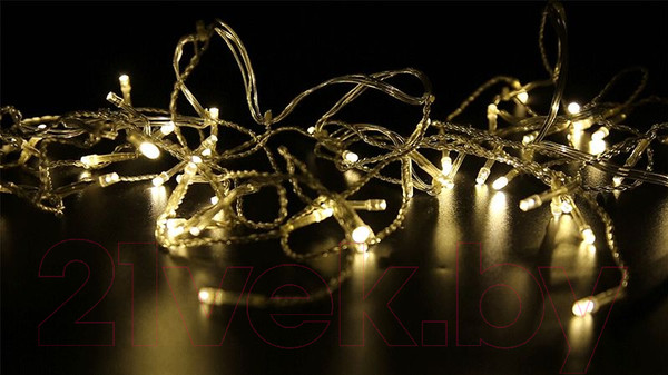 Изображение товара Светодиодная бахрома Neon-Night Айсикл 255-037-6 (2.4x0.6м, теплый белый)