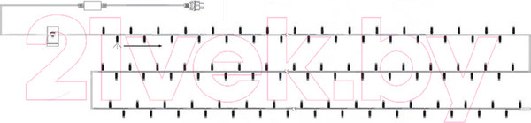 Изображение товара Светодиодная гирлянда Neon-Night Твинкл Лайт 303-119 (20м, мультиколор)