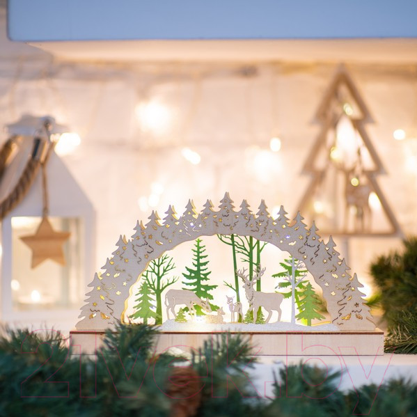 Изображение товара Световая фигурка Neon-Night Семейство оленей 504-026