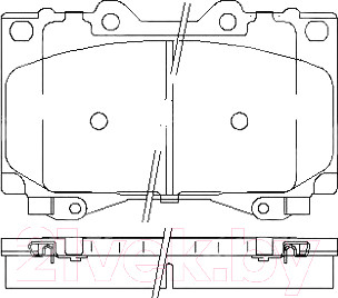 Изображение товара Тормозные колодки Patron PBP1456