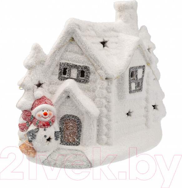 Изображение товара Световая фигурка Neon-Night Домик со снеговиком 505-007