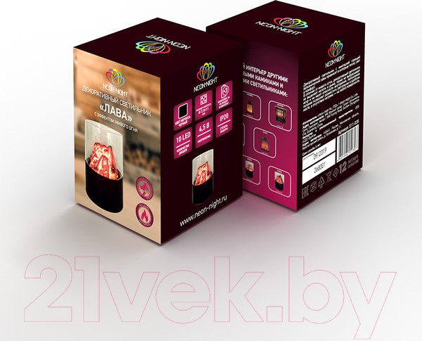 Изображение товара Электронная свеча Neon-Night Лава 511-037