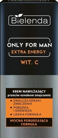 Изображение товара Крем для лица Bielenda Only For Men Extra Energy увлажняющий (50мл)
